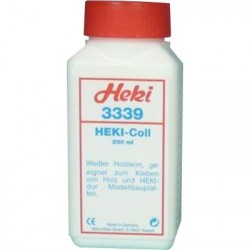 Heki 3339 - Pot de colle pour décors miniatures en mousse - 200 ml