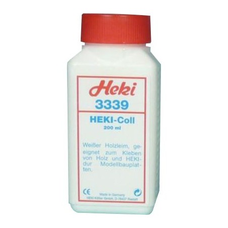 Heki 3339 - Pot de colle pour décors miniatures en mousse - 200 ml