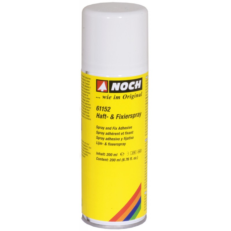 Noch 61152 - Spray fixant pour fixer flocage, feuilles, poudres - 200 ml